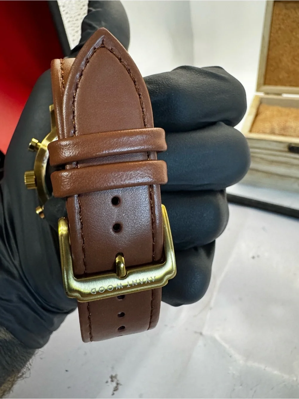Avantwood men chronograph